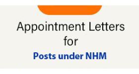 NHM Appointment